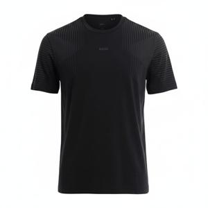 HUGO BOSS 26SS ACTIVE REFLECTIVE DETAIL SLIM FIT QUICK DRY T-SHIRT (50554404-001) (액티브 리플렉티브 디테일 슬림 핏 퀵 드라이 반팔 티셔츠)