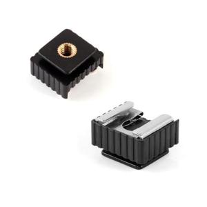 액션캠 플래시 스트로보 조명 마이크 LED 핫슈 어댑터 삼각대