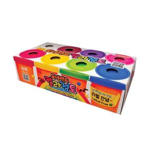 지점토 도너랜드 5000칼라점토 8색 - 43982 55g