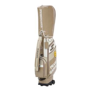 파리게이츠골프캐디백 PQS 521D3CB201_BG 여성 멀티 뱃지 디자인 휠 트롤리 캐디백