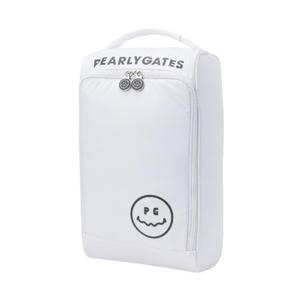 파리게이츠골프파우치 PQS 531D3ACA34_WH 공용 스마일 로고 슈케이스