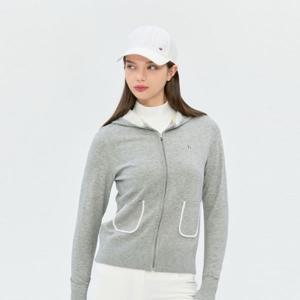 헤지스골프  화이트 여성 그리드 H 심볼 볼캡(HWHE6E103OW)