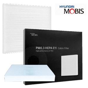 자동차필터 그랜저IG/HEV 모비스 에어컨필터 헤파 E11 PM0.3