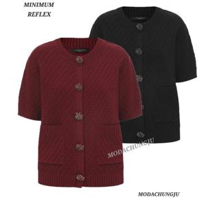 [미니멈]MD 라운드넥 패치포켓 반팔 가디건 MD MZBAKC4230_CJ