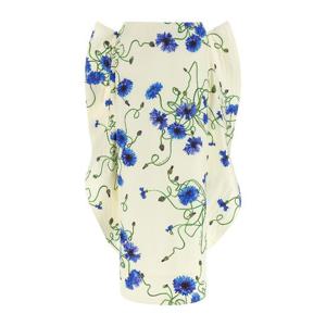 스텔라매카트니 플로럴 더블 레이어 러플 스커트 6301803HS367