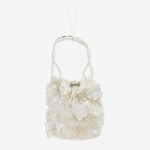 플랜씨 플로럴 시퀸 자수 드로우스트링 버킷백 SECBH11R00TD005