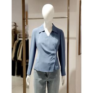 [에꼴드파리]MARIO(미센스) 오픈칼라 랩 블라우스 112MB53BLM112Z