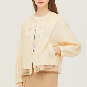 [베네통]체라 스트링 블라우스  BABL50531MD_DG