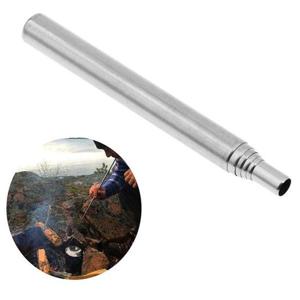 포켓 벨로우즈 백패킹 우드스토브 미니화로 산소공급