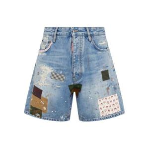 디스퀘어드2 숏팬츠 S71MU0882 D30040 470 Blue