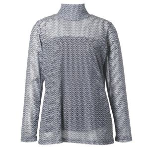 [마담포라]반목 메쉬 격자 무늬 티셔츠MC1TS701A