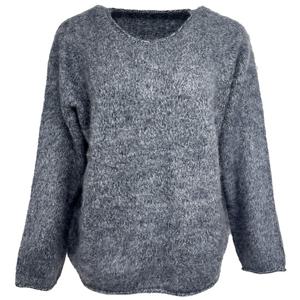 [데시데]울 블렌드 라운드넥 니트 탑 DPW121