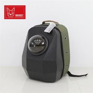 강아지가방 레드퍼피 스텔라 우주선가방카키 대형