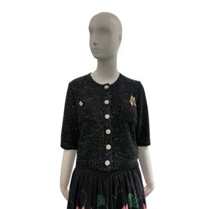 르니앤맥코이 스파클 라운드 반팔 가디건 (MN05CD600FJY)