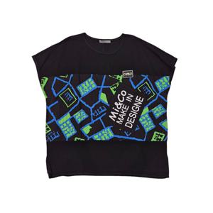 [르니앤맥코이(여성)]빅 포켓 오버핏 가오리 반팔 블라우스(MN06BL001HJY)