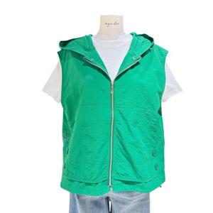 [에이지도르]후드 집업 베스트 ALSISUE126