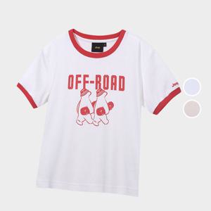 [지프]여성 가정의 달 홀리데이 크롭 반팔티JR2TSF596