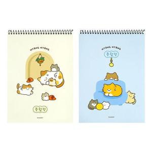 냥냥 무선 종합장 (10개)