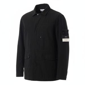 STONE ISLAND 26SS A100007 BONDED LINEN-TC_S.I. GHOST COACH JACKET WITH ANTI-DROP (L1S15 A100007 S0F35 V0029) (본디드 린넨-TC_S.I. 고스트 안티드롭 코치 자켓)