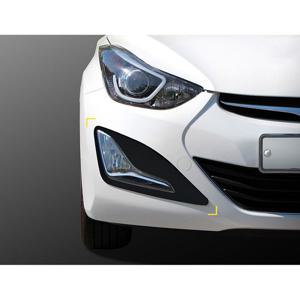 경동 안개등커버(흑색) K-014 2014 아반떼MD(무광) 익스테리어