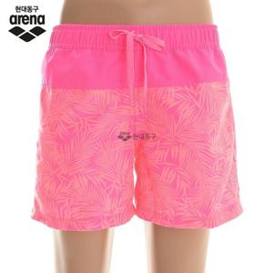 아레나 여성 비치 반바지 AUBPW04 핑크 80   95