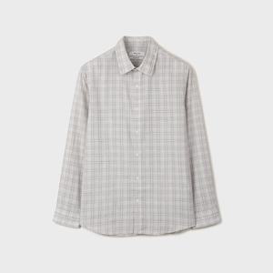 [에디션앤드지]리넨혼방 체크 셔츠 3종 LSG2WC1925