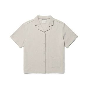 스노우피크 SNOWPEAK APPAREL 테리 여성 반팔 셔츠 (S26MWFSH35) Light Beige S26MWFSH35LE 406660