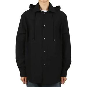 라프리마 로에베 후드 오버셔츠 인 코튼 아나그램 H526Y05WBB 1100