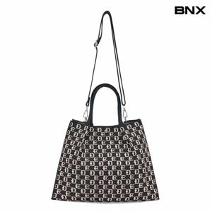 [BNX]빈티지 패턴 모던 배색 숄더백 (BY2AH002L0)