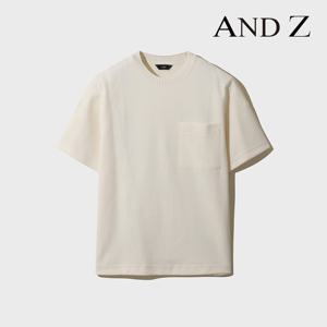[앤드지]와플 조직 코튼혼방 라운드 오버핏 반팔티 2종 택1 (BPG2TC1202)