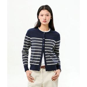 타미힐피거 TOMMY HILFIGER 코튼 저지 크루넥 가디건 (T22G0KCD001WT20A6) T22G0KCD001WT20A6 454310