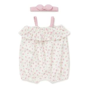 블루독베이비 10 (PK)퓨어플라워 프릴우주복 (4631360002)