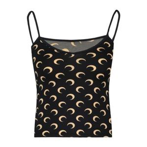 마린세르 문 프린트 스파게티 스트랩 저지 티셔츠 WTO508ACJER0