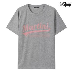 [르샵]마티니 레터링 심플 반팔 티셔츠 (DQ2LW007A)