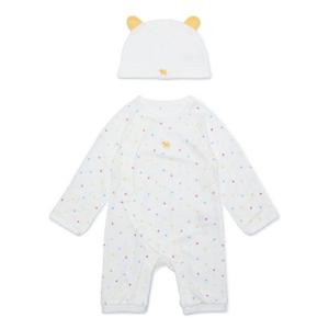 블루독베이비1 (4317000106)(WH)리오셀하트배내우주복SET (HM) (BLUEDOG BABY)