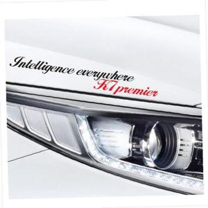 D24 K7호환 프리미어 흘림체 슬로건 로고 데칼스티커