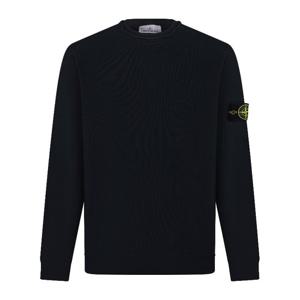 스톤아일랜드 슬리브 배지 로고 코튼 크루넥 스웨트셔츠 610003