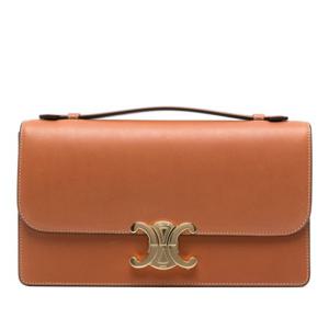 셀린느 콘트라스트 스티칭 탑 핸들 숄더백 L102U 370504LU