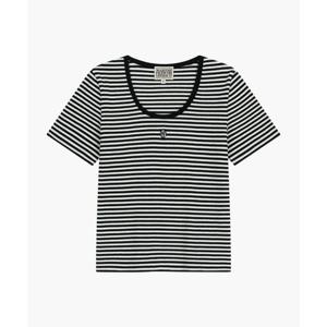 마리떼 W 딥 넥 링거 티 B1 MFG46UTS106 BLK