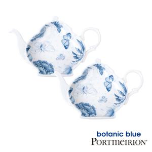 [포트메리온]보타닉블루 티백/스푼받침 14cm 2p(BO)
