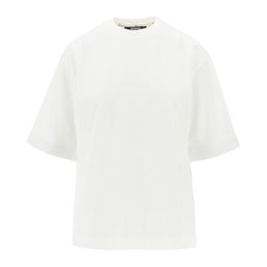 자크뮈스 박시 드롭 숄더 크루넥 티셔츠 TSW00588 AJ00254 100