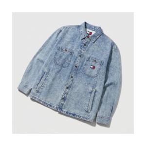 타미진스 TOMMY JEANS 미드 데님 셔츠 재킷 (T32G0NJC02TML5) T32G0NJC02TML5 453704
