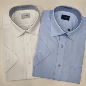 [예작]예작 일반핏/솔리드/코튼폴리/배색/포켓/반팔 YJEMBR204 W