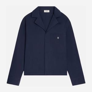 셀린느 톤온톤 로고 자수 캠프 칼라 셔츠 RC0CO 331807MR