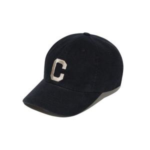 커버낫 COVERNAT [최윤지 ]C 로고 옥스포드 워싱 6패널 캡 Black CO2507CA04BK 452842