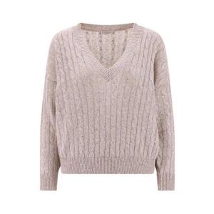 26 SS 브루넬로 쿠치넬리 스팽글 엠벨리시드 니트 점퍼 C1600 MC0548202