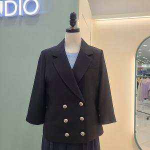 [수스]7 부소매 슬림핏자켓 S262BJK405/블랙,베이지,라이트카키_