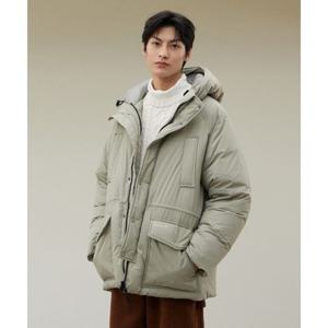 커버낫 COVERNAT RDS 아웃 포켓 미들 다운 카키 CO2404DP13KH 453151