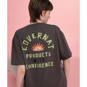 커버낫 COVERNAT 선셋 그래픽 티셔츠 Charcoal CO2502ST44CH 453091