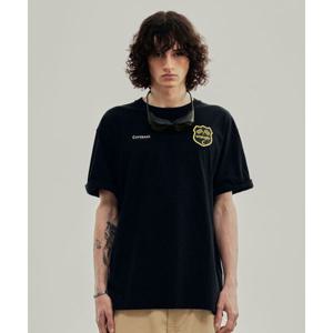 커버낫 COVERNAT [커버낫X랭글러] 08 빈티지 티셔츠 블랙 WR2403ST28BK 453193